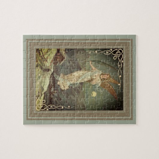 Wächter Engel über der Stadt Puzzle (Horizontal)