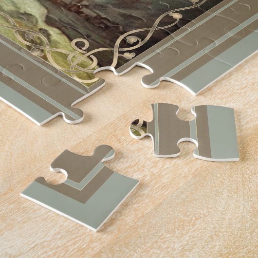 Wächter Engel über der Stadt Puzzle (Seite)