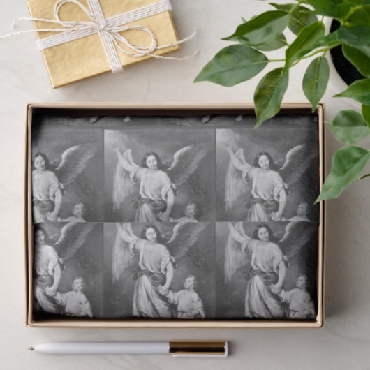 Wächter-Engel- und Kindergewebe Seidenpapier (Geschenk)