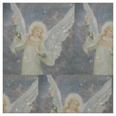 Wächter-Engels-Gewebe mit Glitzer-Sternen Stoff (Muster)