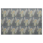 Wächter-Engels-Gewebe mit Glitzer-Sternen Stoff (Fat Quarter (45,7 x 55,9 cm))