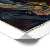 Wächter eures Glücks (weiß) Poster (Ecke)