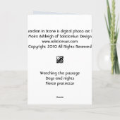 Wächter im Stein Karte (Rückseite)