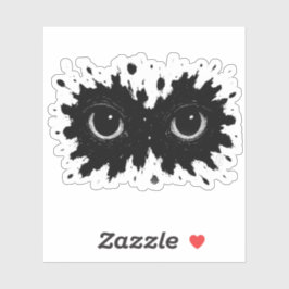 Wächter in der Tinte: Augen‑Fleck‑Sigil Aufkleber