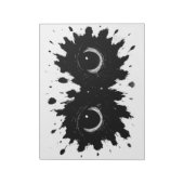 Wächter in der Tinte: Augenfleck-Sigil Notizblock (Rotiert)