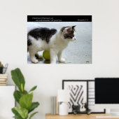 Wächter (Katze) Kunstdrucke Poster (Heimbüro)