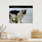 Wächter (Katze) Kunstdrucke Poster (Küche)