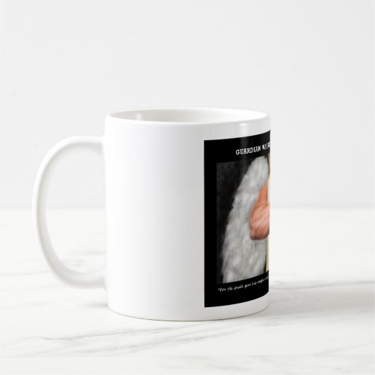 Wächter-Krieger-Engels-Tasse Kaffeetasse (Links)