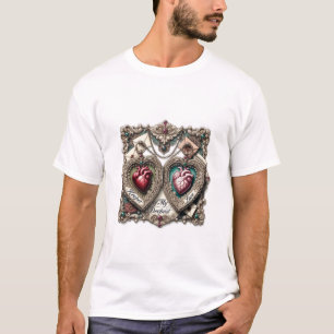 Wächter meines tiefsten Liebes T-Shirt mit Ornamen