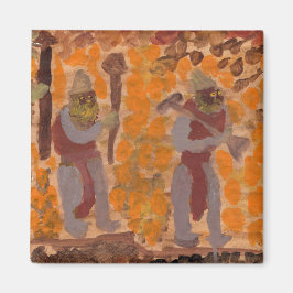 Wächter? Musiker? Wer weiß das? Magnet