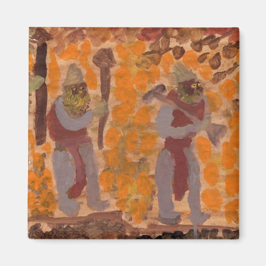 Wächter? Musiker? Wer weiß das? Magnet (Vorne)