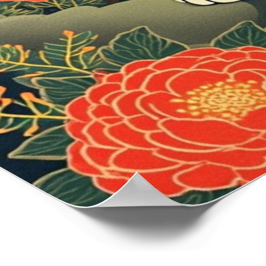 Wächter Tiger im Joseon Forest Poster (Ecke)