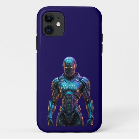 Wächter verschlüsselt alles Case-Mate iPhone hülle (Rückseite)