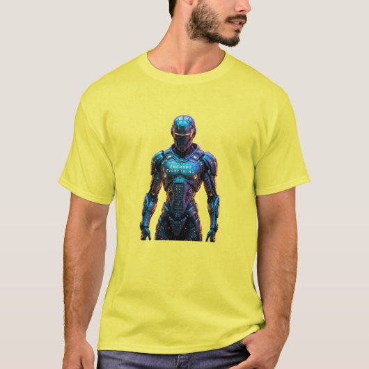 Wächter verschlüsselt alles T-Shirt (Vorderseite)