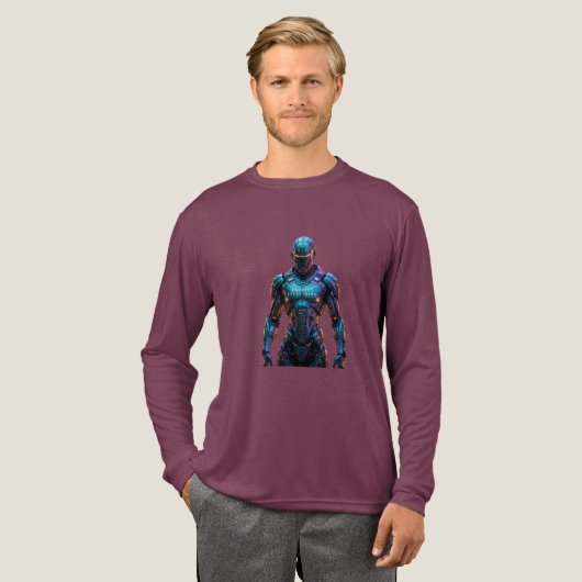 Wächter verschlüsselt alles Tri-Blend shirt (Volle Vorderseite)