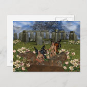 Wächter von Avalon, Stonehendge Gateway Postkarte (Vorne/Hinten)