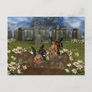Wächter von Avalon, Stonehendge Gateway Postkarte