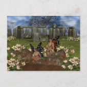 Wächter von Avalon, Stonehendge Gateway Postkarte (Vorderseite)