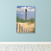 Wächter von Cape Henry Canvas Print Leinwanddruck (Insitu (Holzboden))