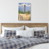 Wächter von Cape Henry Canvas Print Leinwanddruck (Insitu (Schlafzimmer))