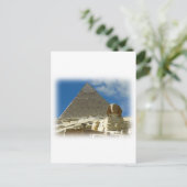 Wächter von Giseh Postkarte (Stehend Vorderseite)