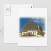 Wächter von Giseh Postkarte (Vorne/Hinten)