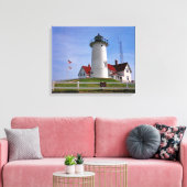 Wächter von Nobska Point Leinwanddruck (Insitu (Wohnzimmer))