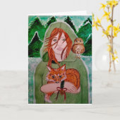 Wächter von Yulewood Wald - Karte (Gelbe Blume)