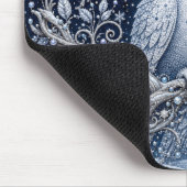 Wächterin der Winternacht im Sternengarten Mousepad (Ecke)