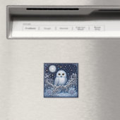 Wächterin der Winternacht Magnet (In Situ (Geschirrspüler))