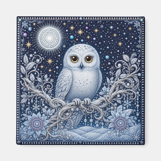 Wächterin der Winternacht Magnet (Vorne)