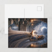 Wächterin des Lichttempels Postkarte (Vorne/Hinten)