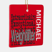 Wachtlifter Extraordinaire CUSTOM Keramikornament (Rechts)