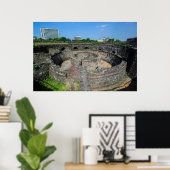 Wachturmruinen von Luzon Poster (Heimbüro)