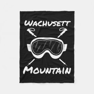 Wachusett Berg Massachusetts Skifahrer Ski fahren Fleecedecke