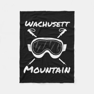 Wachusett Bergmaschinen Skifahren Ski Go Fleecedecke