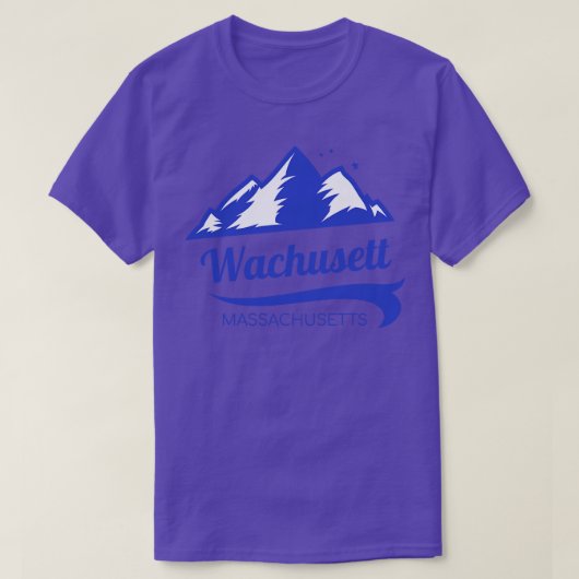 Wachusett Mountain Ski Massachusetts 1 T-Shirt (Design vorne)