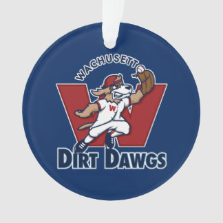 Wachusett Schmutz Dawgs Collegebaseballteams-Logo Ornament