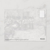 Wachwechsel im St. James's Palace Postkarte (Rückseite)