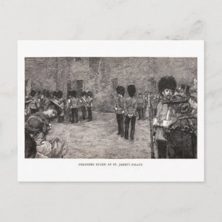 Wachwechsel im St. James's Palace Postkarte