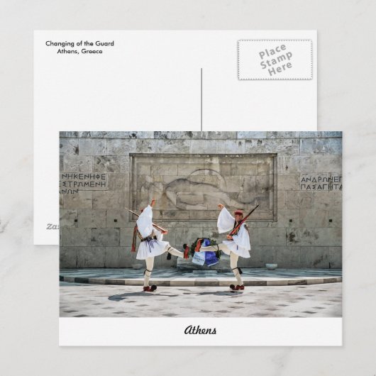 Wachwechsel Postkarte (Vorne/Hinten)