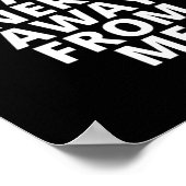 Wackelenergie von mir behalten poster (Ecke)