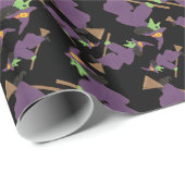 Wackelhexen Geschenkpapier (Rolleneckpunkt)