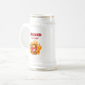 Wackelig, aber Niedlich Bierglas (Vorderseite Links)