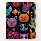 Wackelmonster Notizblock (Rückseite)