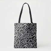 Wackelnde Buchstabenmuster - WIGLET01🧬.Schwarzer Tasche (Vorderseite)