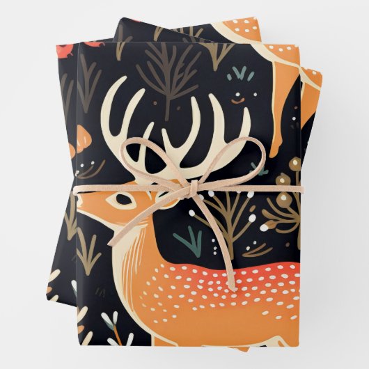 Wackelpapier Geschenkpapier Set (Beispiel)