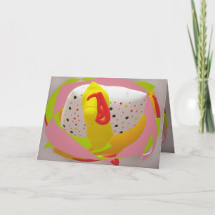 Wackelpudding-Süßigkeiten-Baby-Hug-Liebe-Soft-Kiss Karte