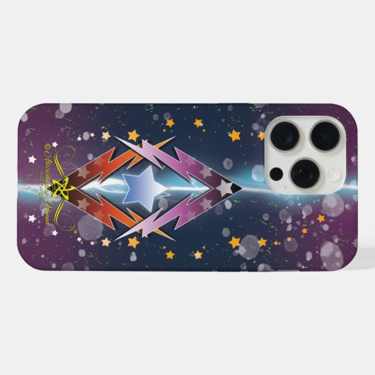 Wackelstars iPhone Hülle (Rückseite (Horizontal))