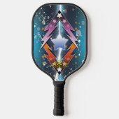 Wackelstars Pickleball Schläger (Rückseite)